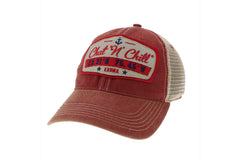 Chat 'N' Chill® Dashboard Trucker Hat Cardinal