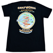 Chat 'N' Chill® Big & Tall Sign Post T-Shirt Black