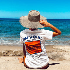 Chat 'N' Chill® Mix Tape T-Shirt Blue