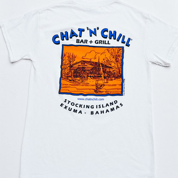 Chat 'N' Chill® Big & Tall Original T-Shirt White