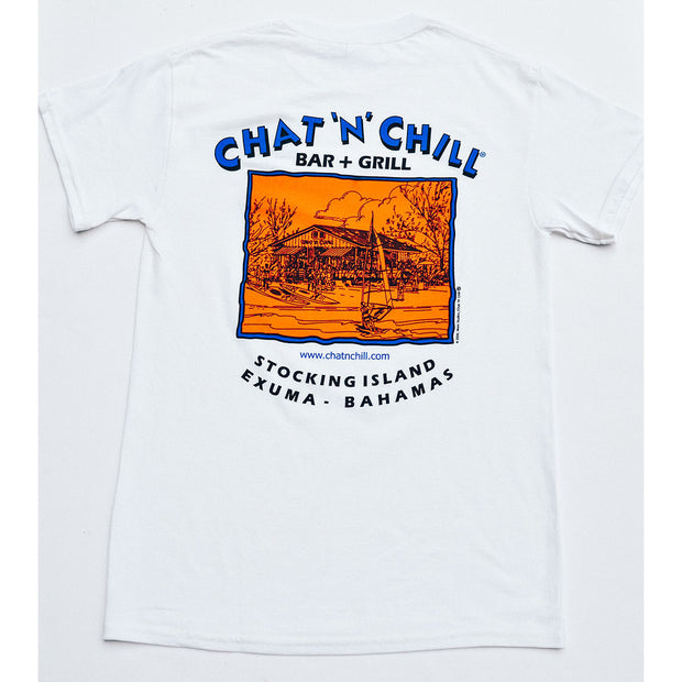 Chat 'N' Chill® Big & Tall Original T-Shirt White
