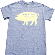 Chat 'N' Chill® Big & Tall Island Pig T-Shirt Grey